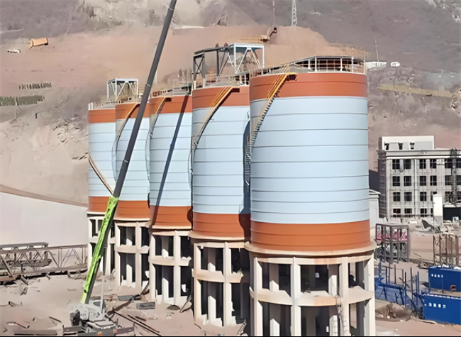 定海高架钢板仓